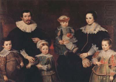 The Family of the Artist (mk08), Cornelis de Vos
